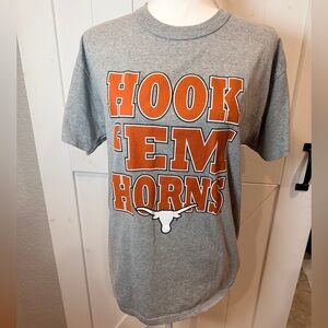 Texas Long Horns Russell Athletic Gray T-Shirt